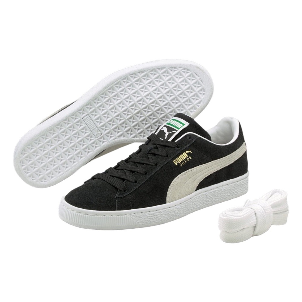 black & white PUMA Suede Classic XXI